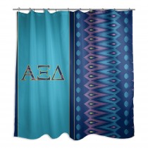 Alpha Xi Delta 71x74 Shower Curtain