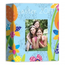 Easter Flowers 8x10 Personalized Canvas Wall Art
