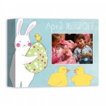 Easter Chicks 14x11 Personalized Canvas Wall Art