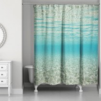 Under The Ocean 71x74 Shower Curtain