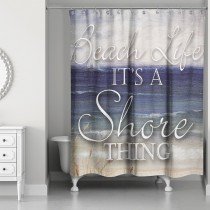 Beach Life Shore Thing 71x74 Shower Curtain