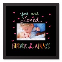You Are Loved 12x12 Personalized Canvas Image Box
