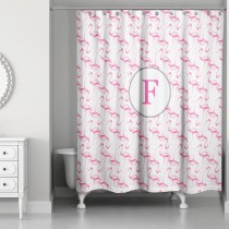 Flamingo Squad 71x74 Personalized Shower Curtain