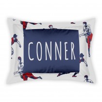 Baseball Player Pattern Standard Personalized Brushed Poly Sham