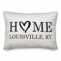 Home Heart 14x20 Personalized Indoor / Outdoor Pillow