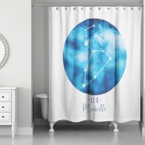 Leo Zodiac Sign Astrological Constellation 71x74 Personalized Shower Curtain