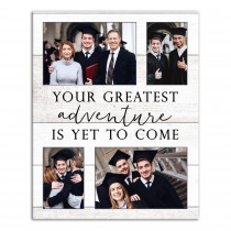 Greatest Adventure is yet to Come 16x20 Personalized Canvas Wall Art