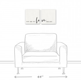 You Are My Love For Life Wall Art Collection