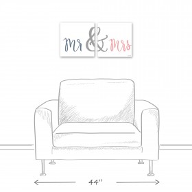 Mr & Mrs Wall Art Collection