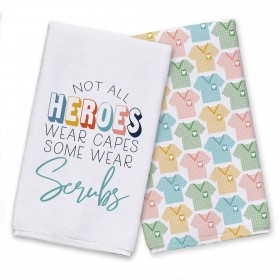 Not All Heroes Wear Capes Some Wear Scrubs Textiles Collection