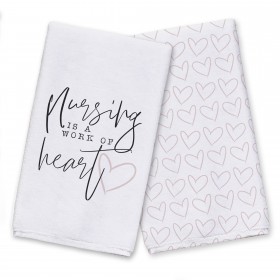 Nursing Is A Work Of Heart Textiles Collection