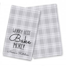 Worry Less Bake More Textiles Collection