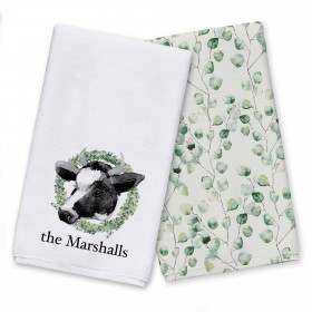 Cow Wreath Textiles Collection