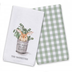 Hoppy Bunny Bucket Textiles Collection