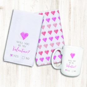 Valentine Check Yes or No Gift Collection