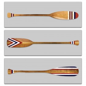 Patriotic Oar Set Wall Art Collection