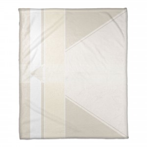 Ivory Multi Shade 50x60 Throw Blanket