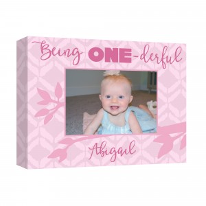 Pastel Pink Birthday 14x11 Custom Canvas Wall Art 