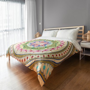 Boho Medallion 104x88 Personalized King Duvet Cover