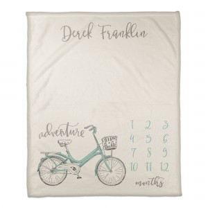 Little Adventurer 50x60 Personalized Coral Fleece Blanket