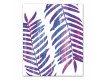 Colored Palms Canvas Set