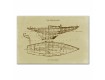 Boat Blueprint Canvas Set
