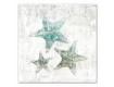 Watercolor Sea Creatures 30x30 Canvas Set 