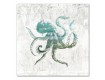 Watercolor Sea Creatures 30x30 Canvas Set 