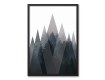 Nature Cutout 20x30 Black Framed Canvas Set