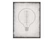 Edison Bulb 30x40 Canvas Set