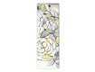 Yellow and Gray Flower Panel 20x60 Canvas Set