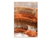 Orange Marble Abstract 20x30 Canvas Triptych Set