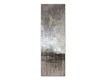 Gray Drippy Abstract 20x60 Canvas Triptych Set