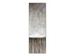 Gray Drippy Abstract 20x60 Canvas Triptych Set