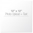 Photo Upload and Text 12x12 Personalized Canvas Wall Art