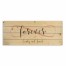 Infinity Forever 36x14 Personalized Pallet Wood Art