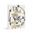 Great Love Damask 24x36 Gallery Wrapped Canvas