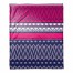 Tribal Pink and Purple Boho 50x60 Throw Blanket