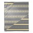 Inverse Arrows and Stripes Gray and Yellow 50x60 Throw Blanket 