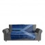 Navy Chevron Waves 50x60 Throw Blanket