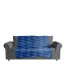 Blue Checkered Abstract 50x60 Throw Blanket