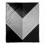 Grayscale Color Arrow 50x60 Throw Blanket