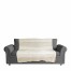 Cream and Gold Color Blocked Gradient 50x60 Throw Blanket