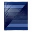 Navy Fanned out Colors 50x60 Throw Blanket