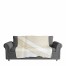Asymmetrical Ivory Color Block 50x60 Throw Blanket 