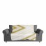 Zig Zag Chevron Gold And Cream 50x60 Personalized Throw Blanket