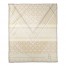 Ivory Geo 50x60 Personalized Throw Blanket