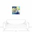 Neon Dream Abstract 24x24 Canvas Wall Art 