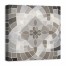 Sepia Kaleidoscope 24x24 Canvas Wall Art 