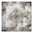 Sepia Kaleidoscope 24x24 Canvas Wall Art 